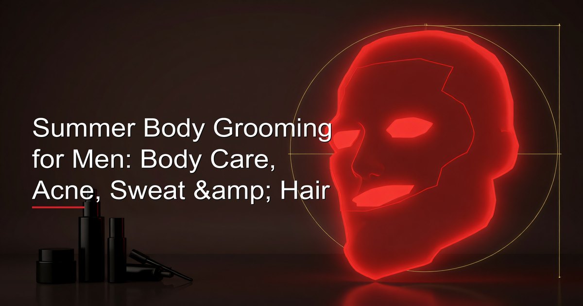 Summer Body Grooming for Men: Body Care, Acne, Sweat &amp;amp; Hair