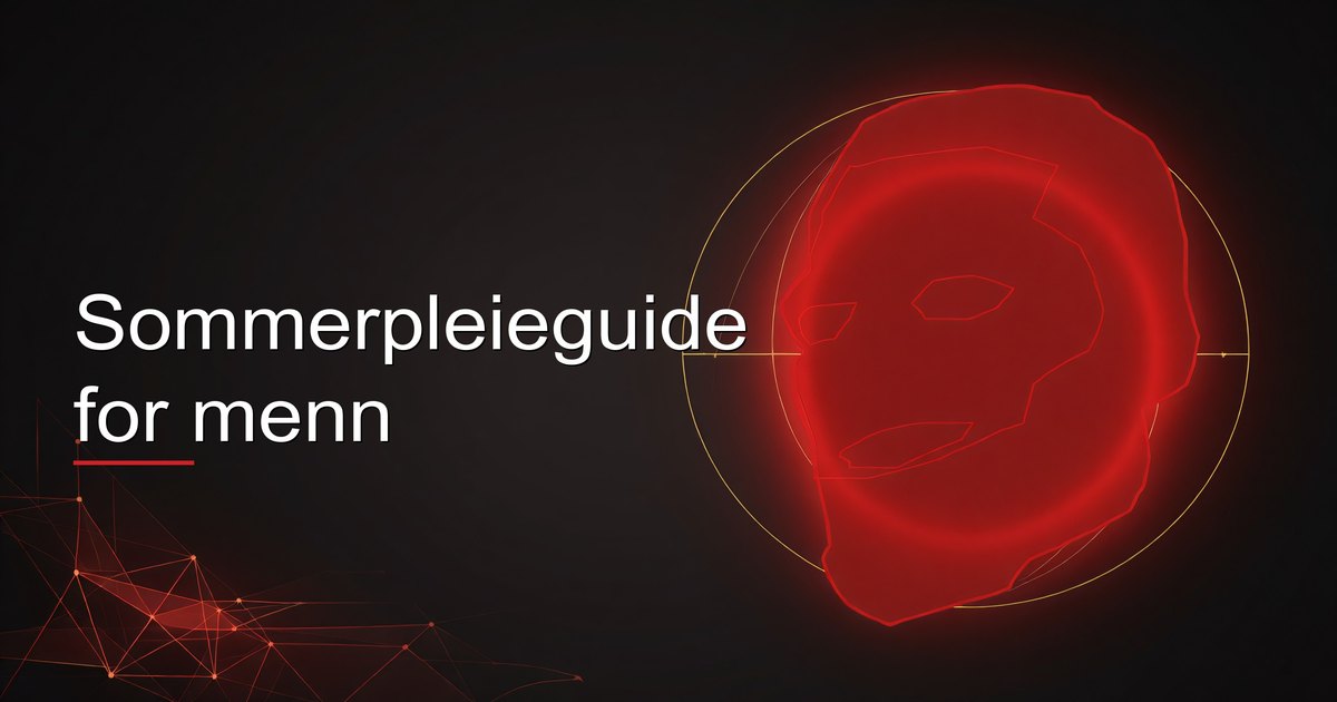 Sommerpleieguide for menn