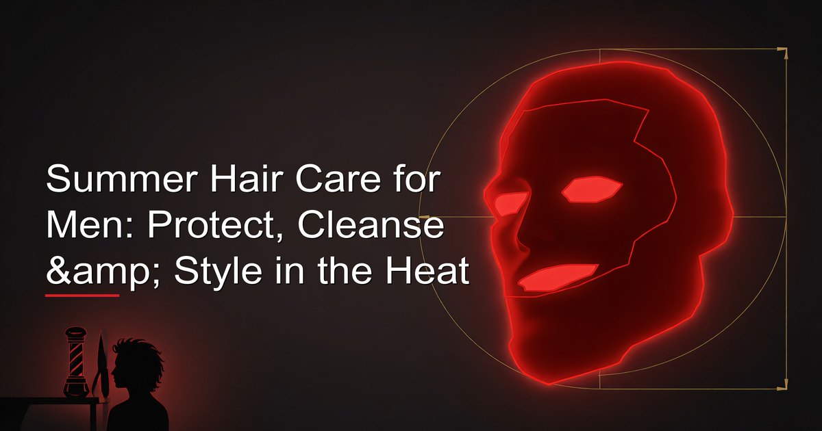 Summer Hair Care for Men: Protect, Cleanse &amp;amp; Style in the Heat