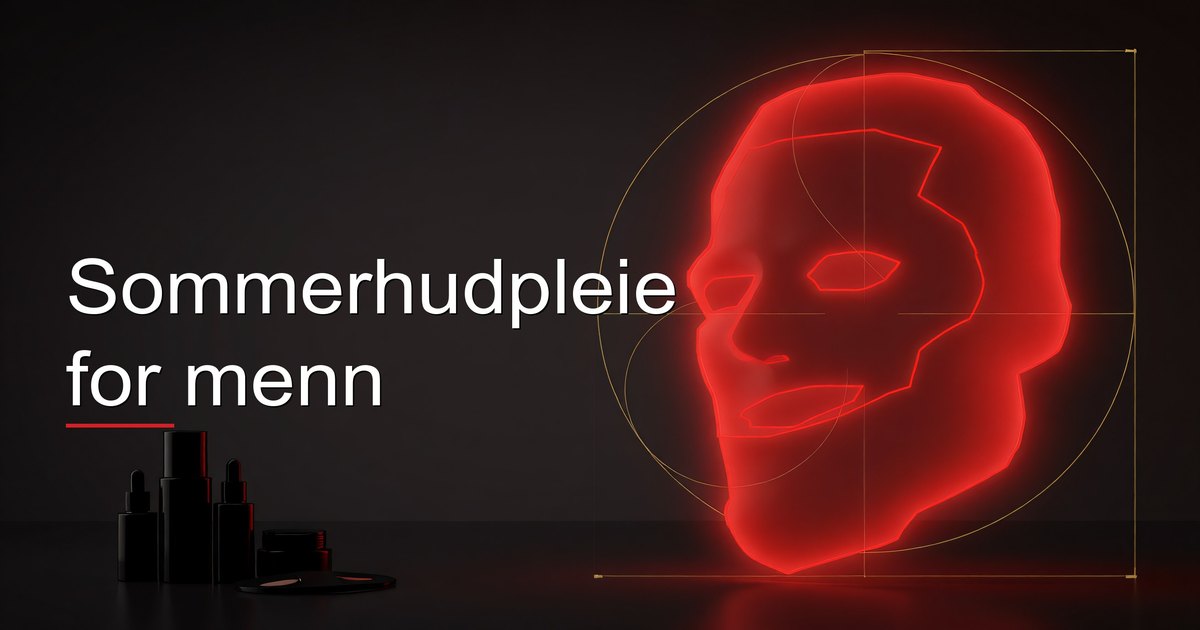 Sommerhudpleie for menn