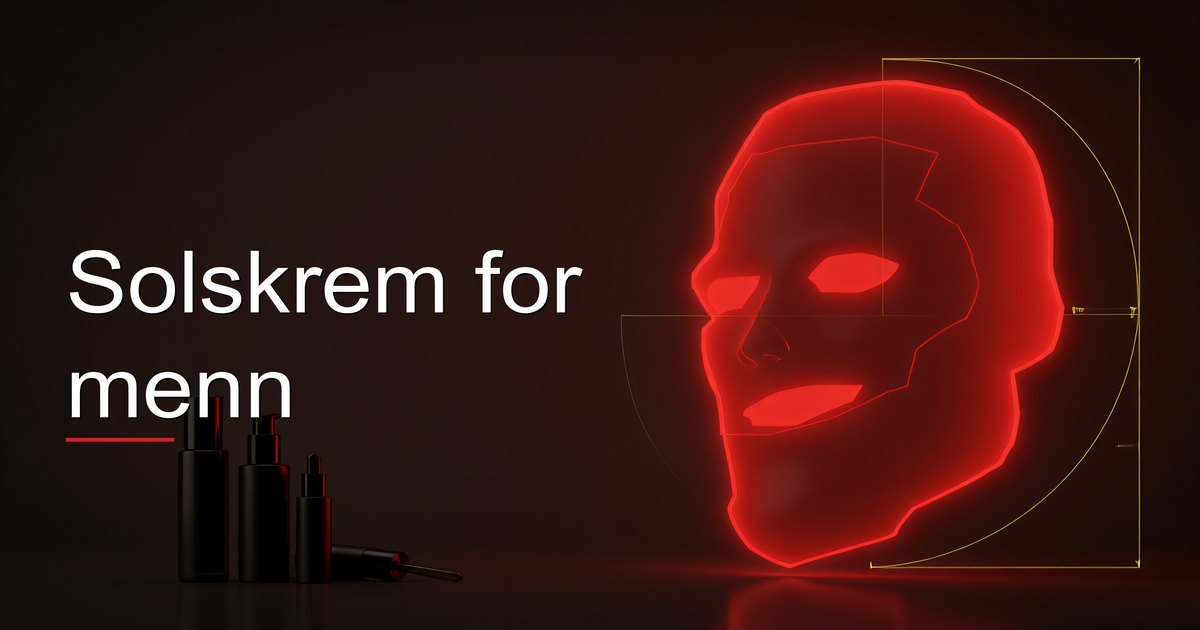 Solskrem for menn
