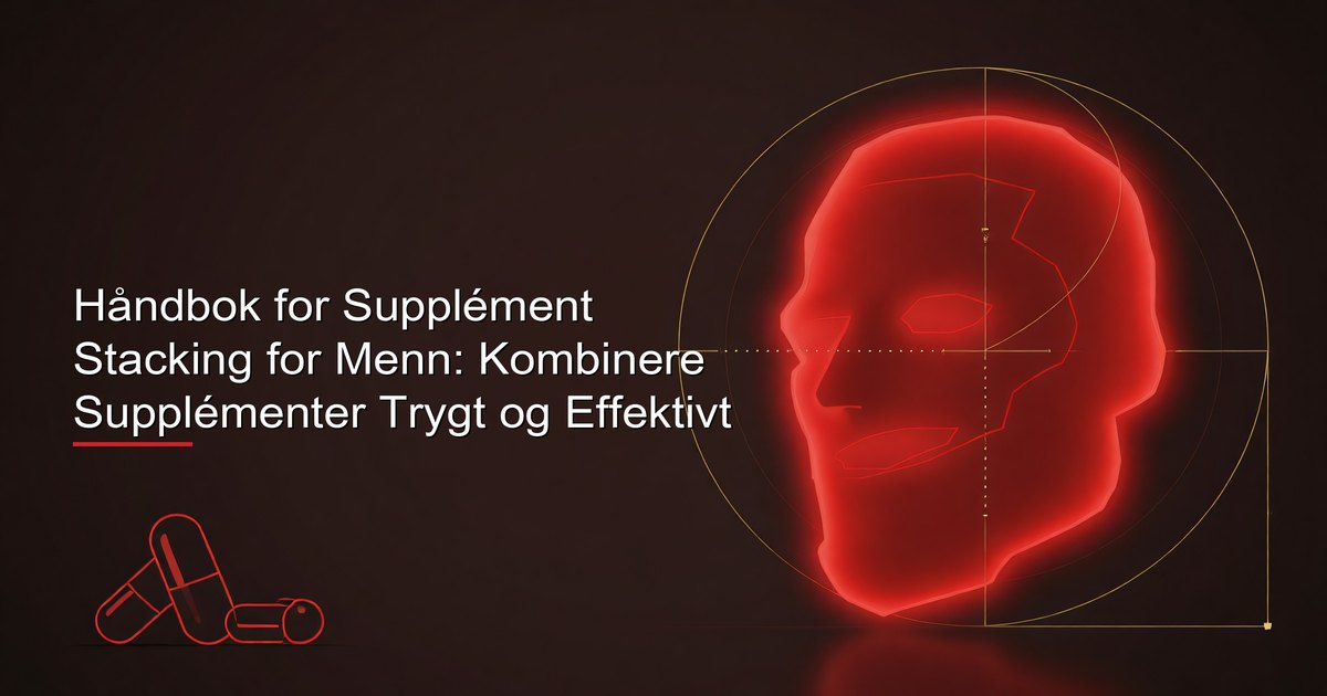 Håndbok for Supplément Stacking for Menn: Kombinere Supplémenter Trygt og Effektivt