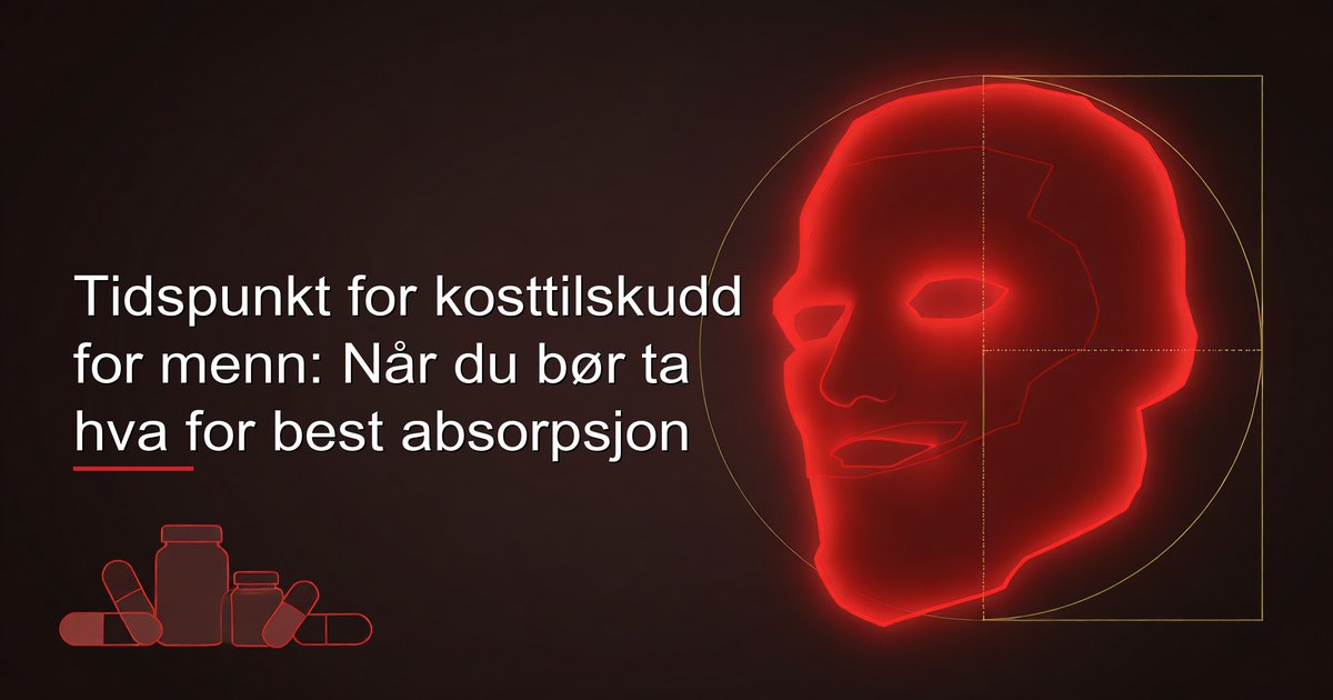 Mann som organizerer daglige kosttilskudd i morgen- og kveldsskuff på et kjøkkenbenk