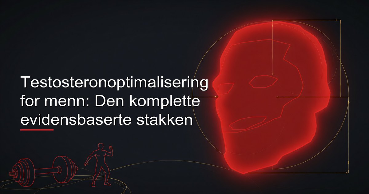 Mann utfører sammensatt løft i et vell opplyst treningssenter — trening er en kjerneportal i testosteronoptimaliseringsstakken