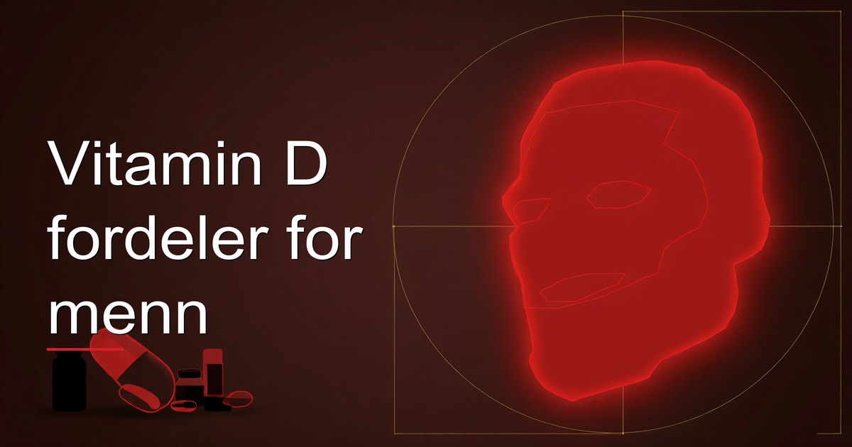 Vitamin D fordeler for menn