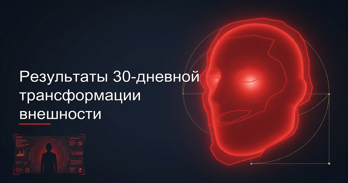 Результаты 30-дневной трансформации внешности