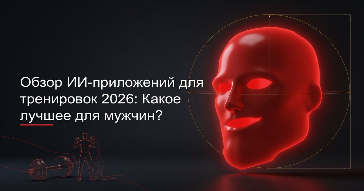 Интерфейс ИИ-приложения для тренировок на смартфоне с планом упражнений