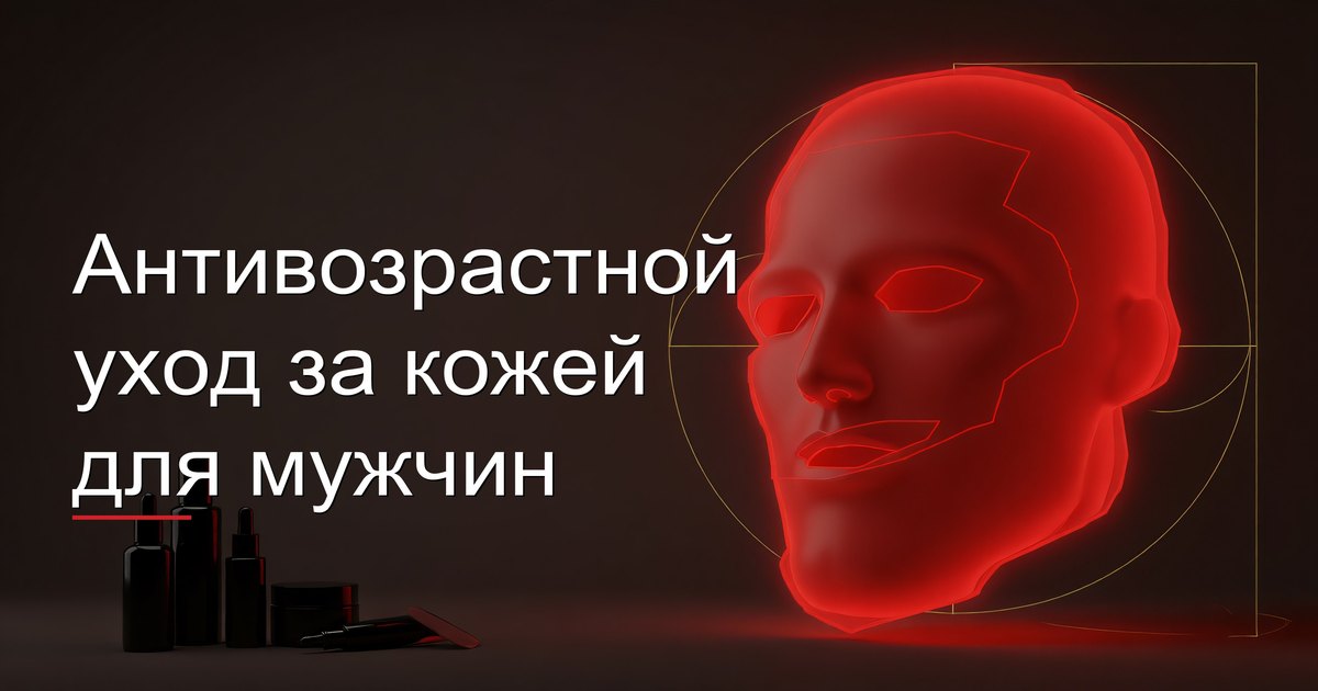 Антивозрастной уход за кожей для мужчин