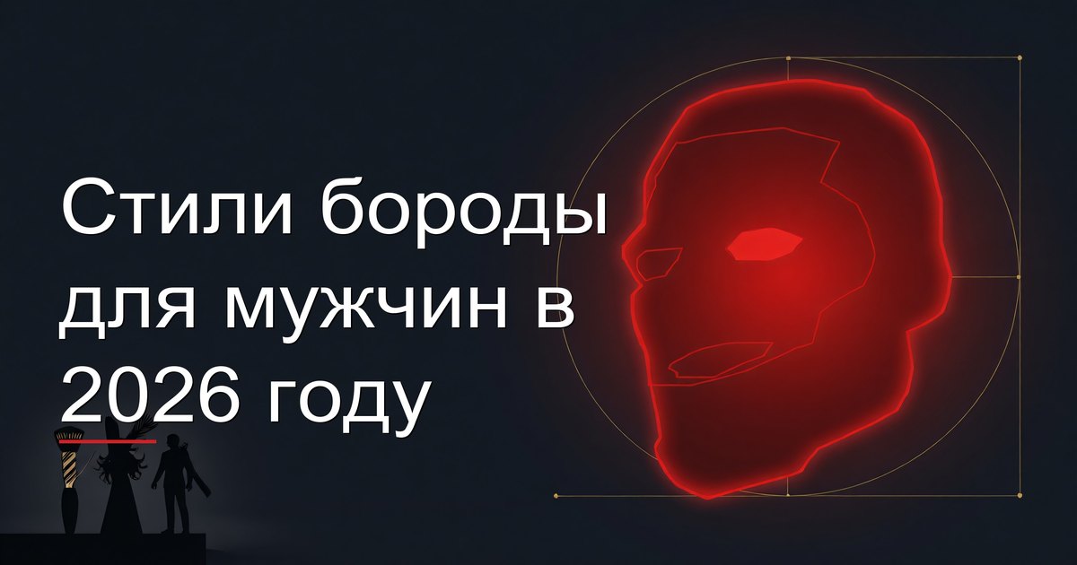 Стили бороды для мужчин в 2026 году