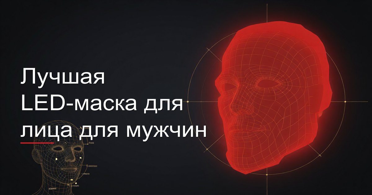 Лучшая LED-маска для лица для мужчин