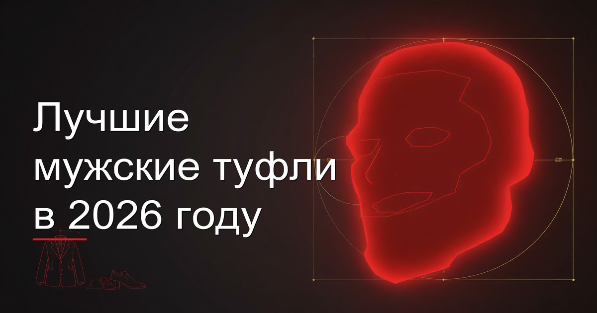 Лучшие мужские туфли в 2026 году