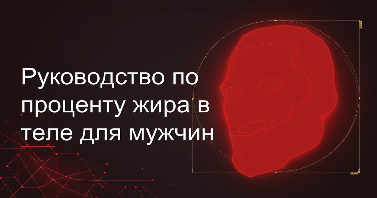 Руководство по проценту жира в теле для мужчин