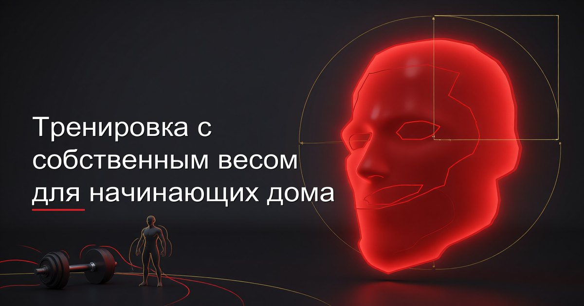 Тренировка с собственным весом для начинающих дома