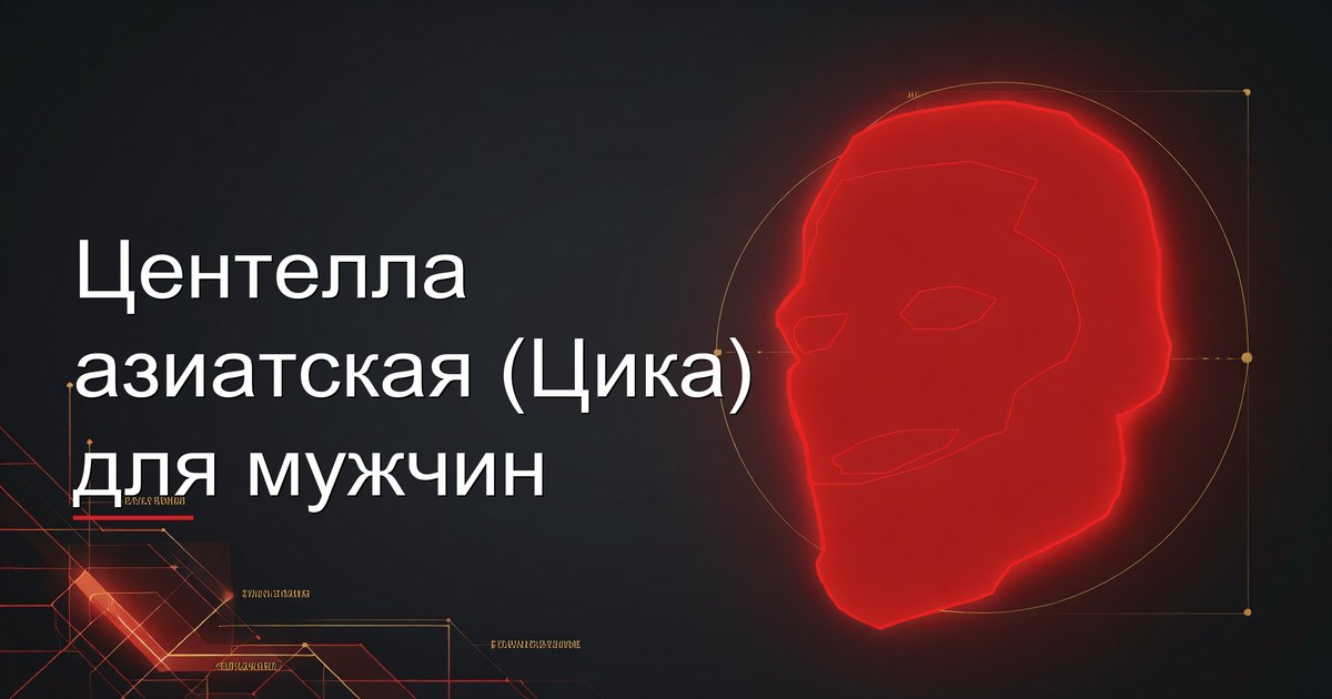 Центелла азиатская (Цика) для мужчин