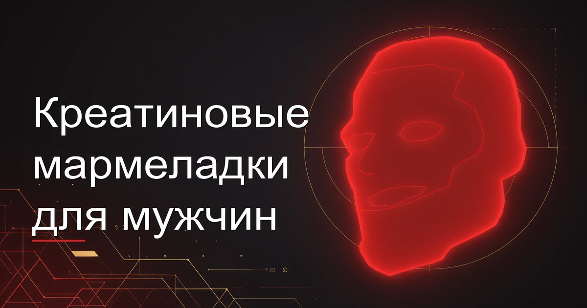 Креатиновые мармеладки для мужчин
