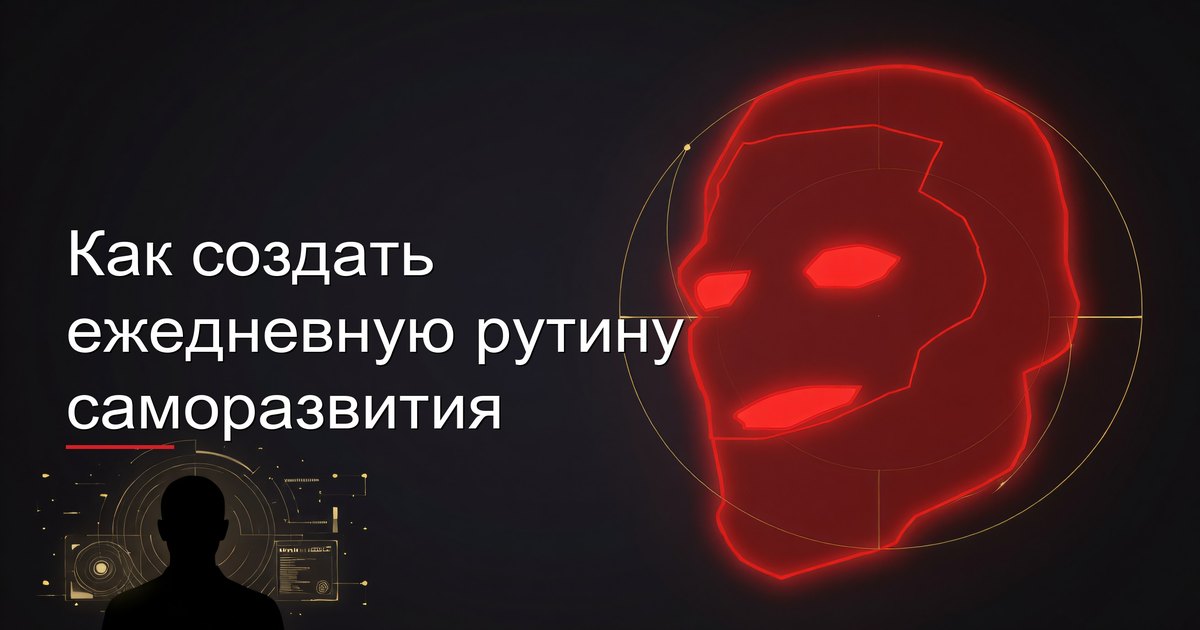 Как создать ежедневную рутину саморазвития