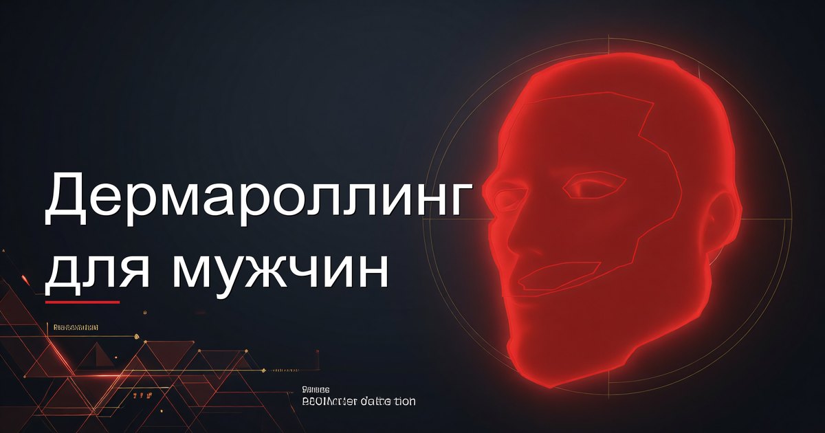 Дермароллинг для мужчин
