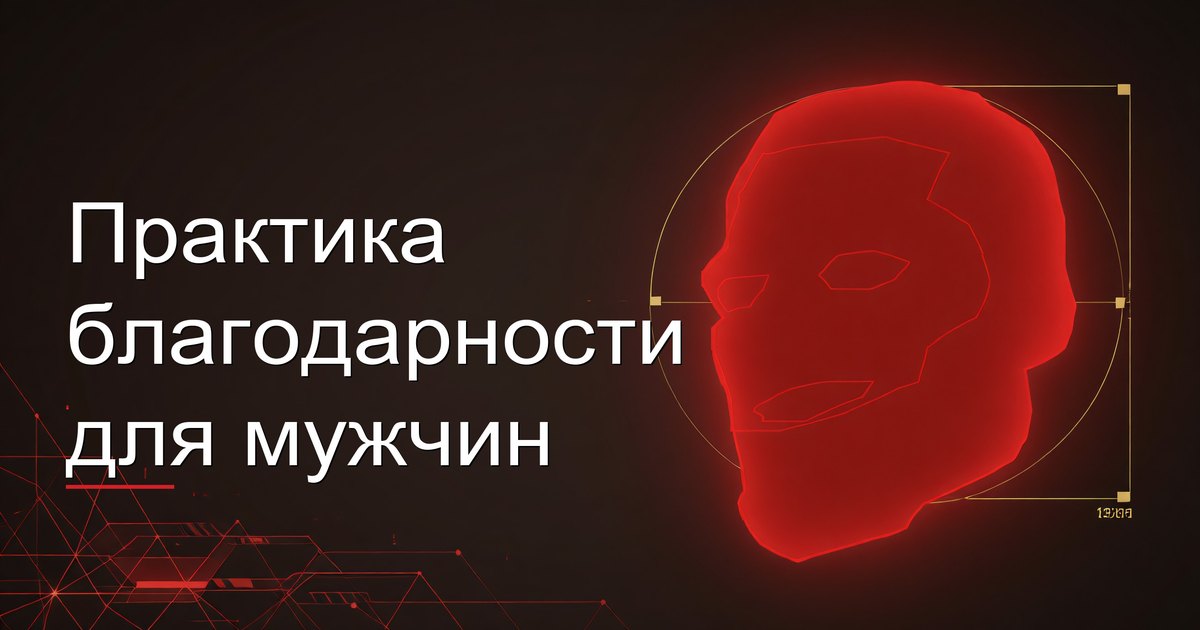 Практика благодарности для мужчин