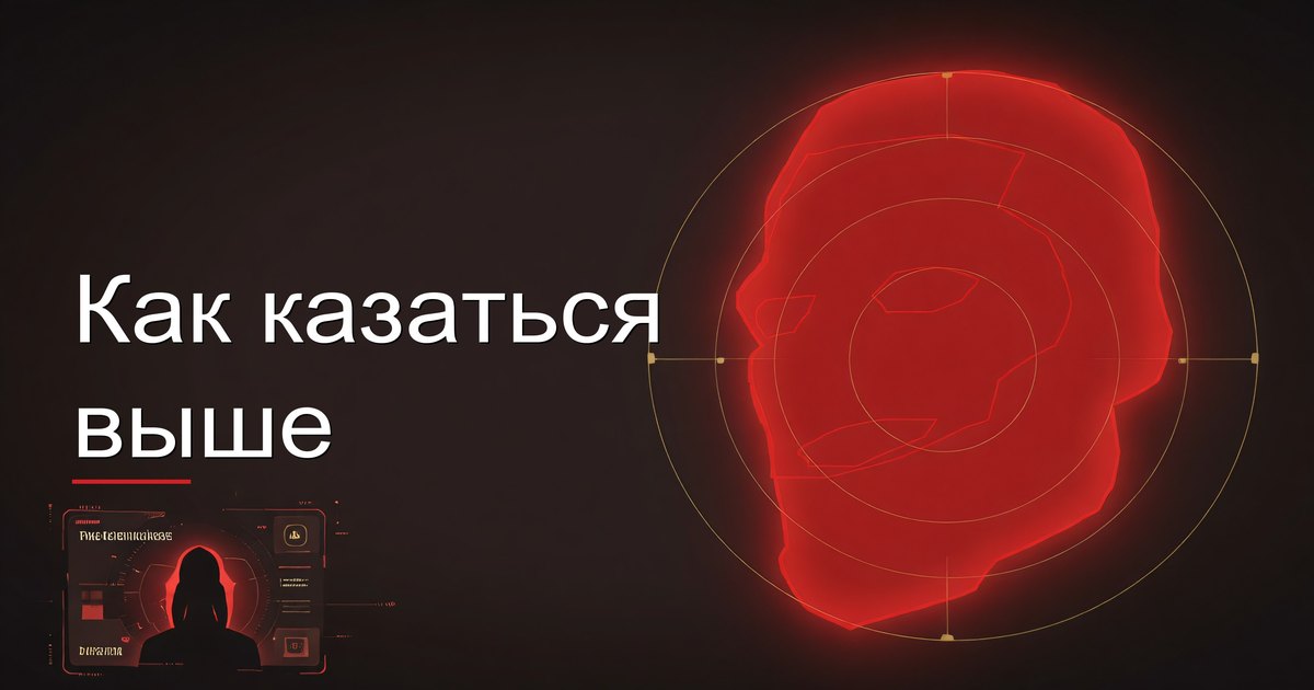 Как казаться выше