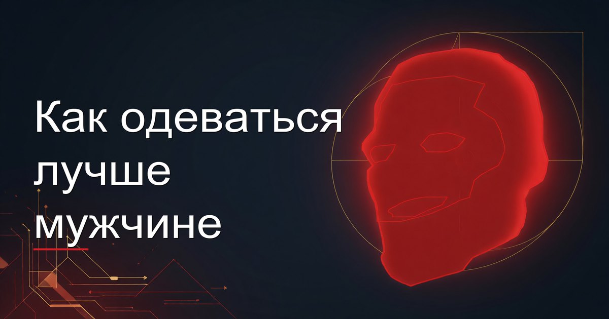 Как одеваться лучше мужчине