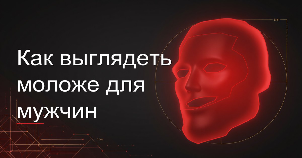 Как выглядеть моложе для мужчин