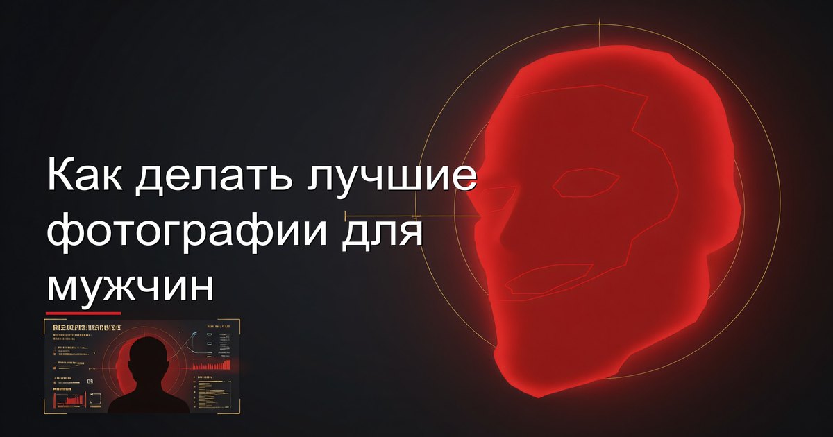 Как делать лучшие фотографии для мужчин