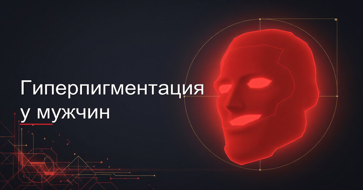 Гиперпигментация у мужчин
