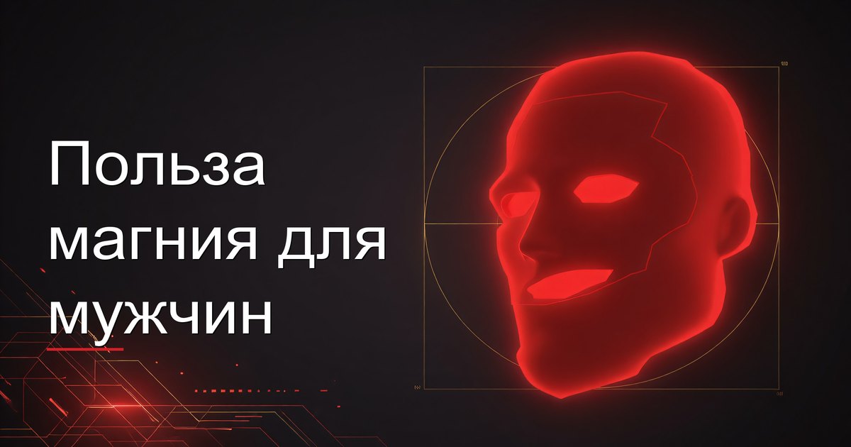 Польза магния для мужчин