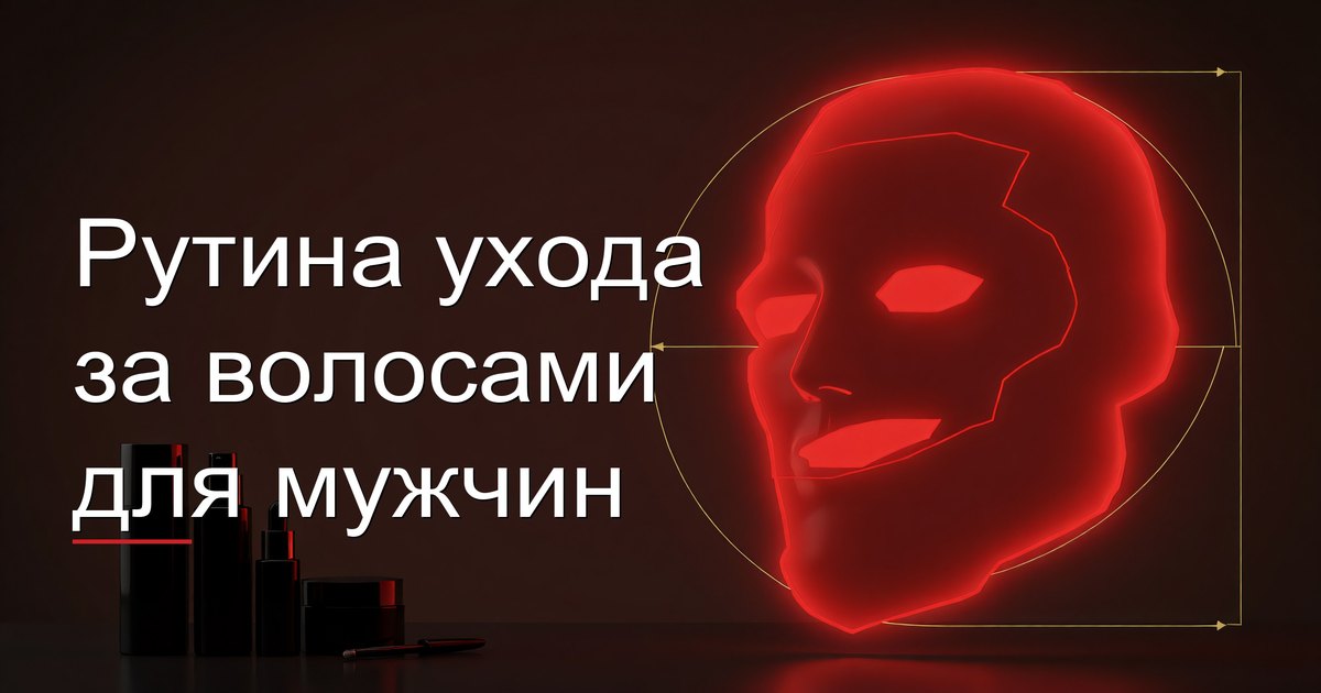 Рутина ухода за волосами для мужчин