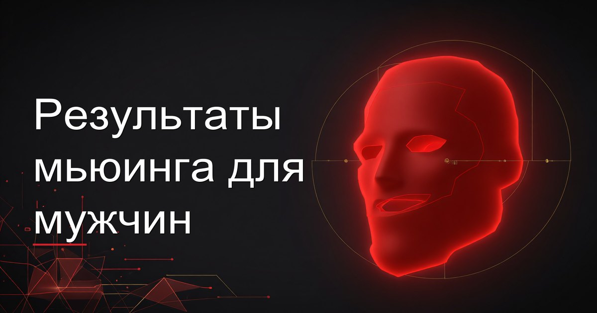 Результаты мьюинга для мужчин
