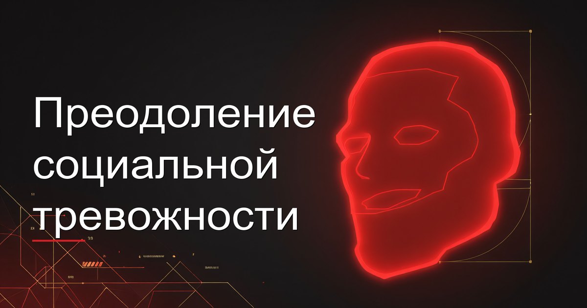 Преодоление социальной тревожности