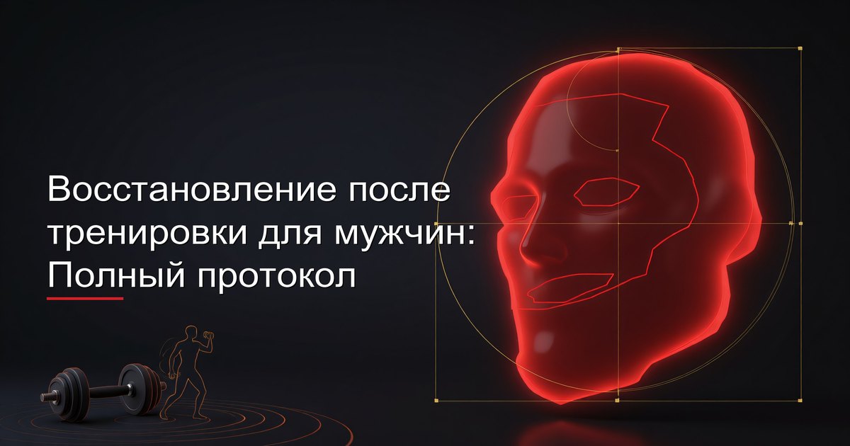 Восстановление после тренировки для мужчин: полный протокол, показывающий тайминг питания, оптимизацию сна, активное восстановление, стек добавок и временную шкалу восстановления