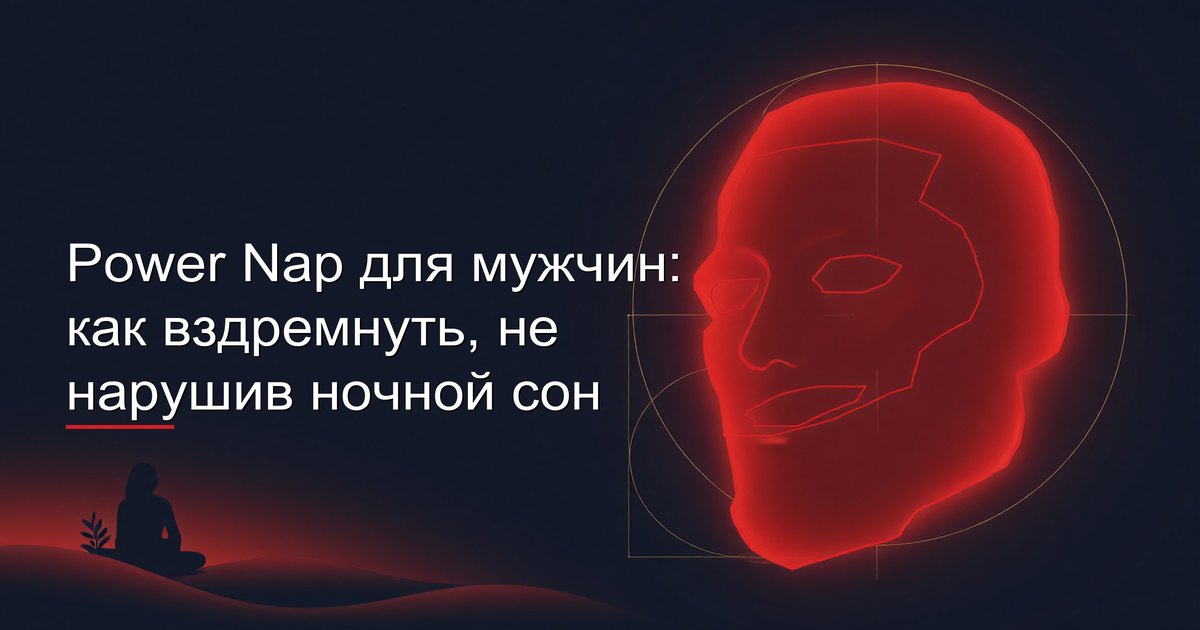 Power Nap для мужчин: как вздремнуть, не нарушив ночной сон