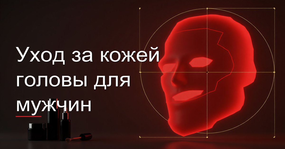 Уход за кожей головы для мужчин