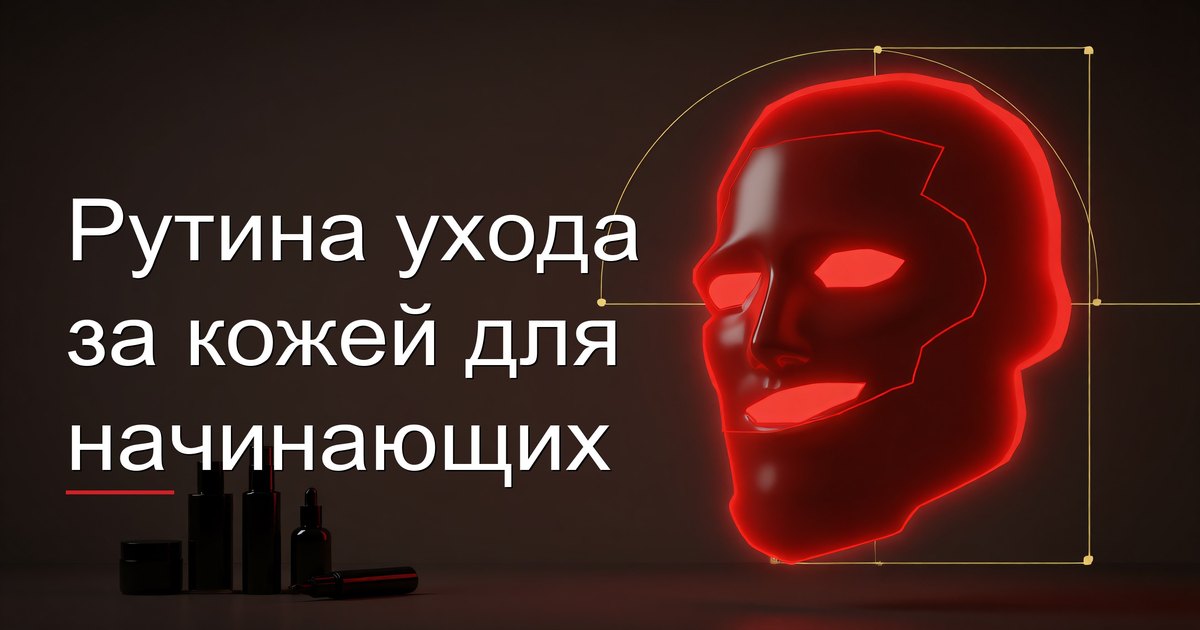 Подросток умывается у раковины, начиная свою рутину ухода за кожей