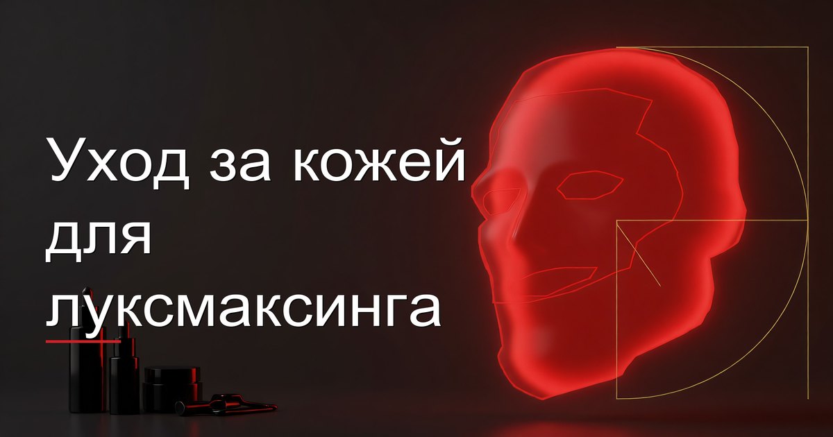 Уход за кожей для луксмаксинга
