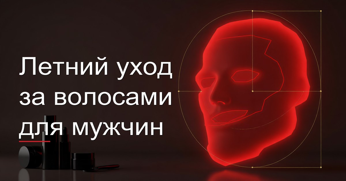 Летний уход за волосами для мужчин