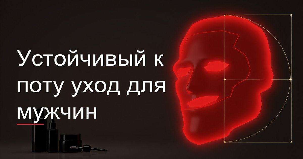 Устойчивый к поту уход для мужчин