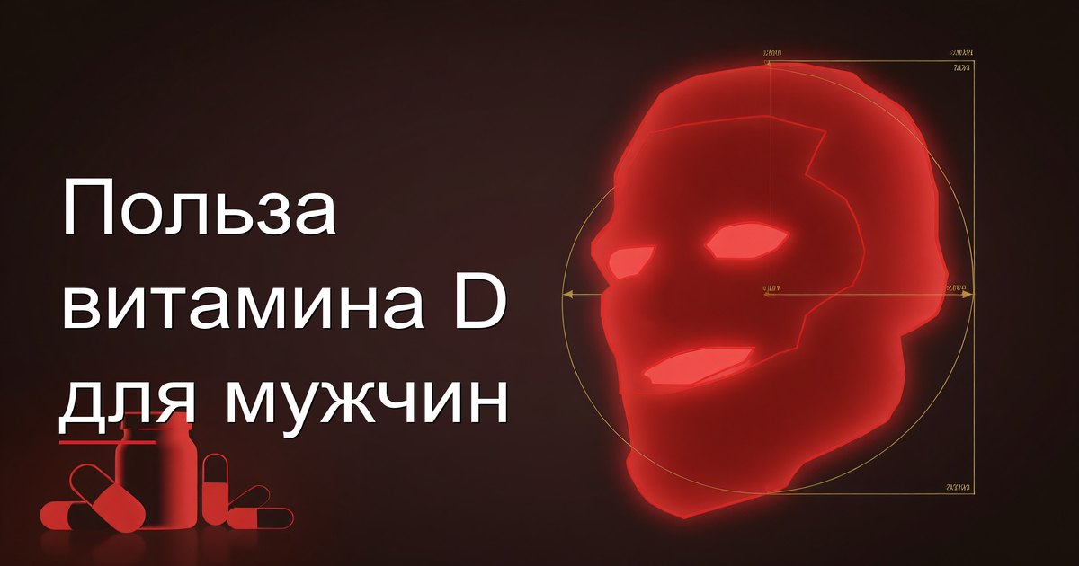Польза витамина D для мужчин
