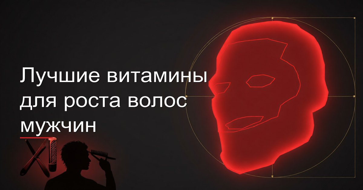 Лучшие витамины для роста волос мужчин