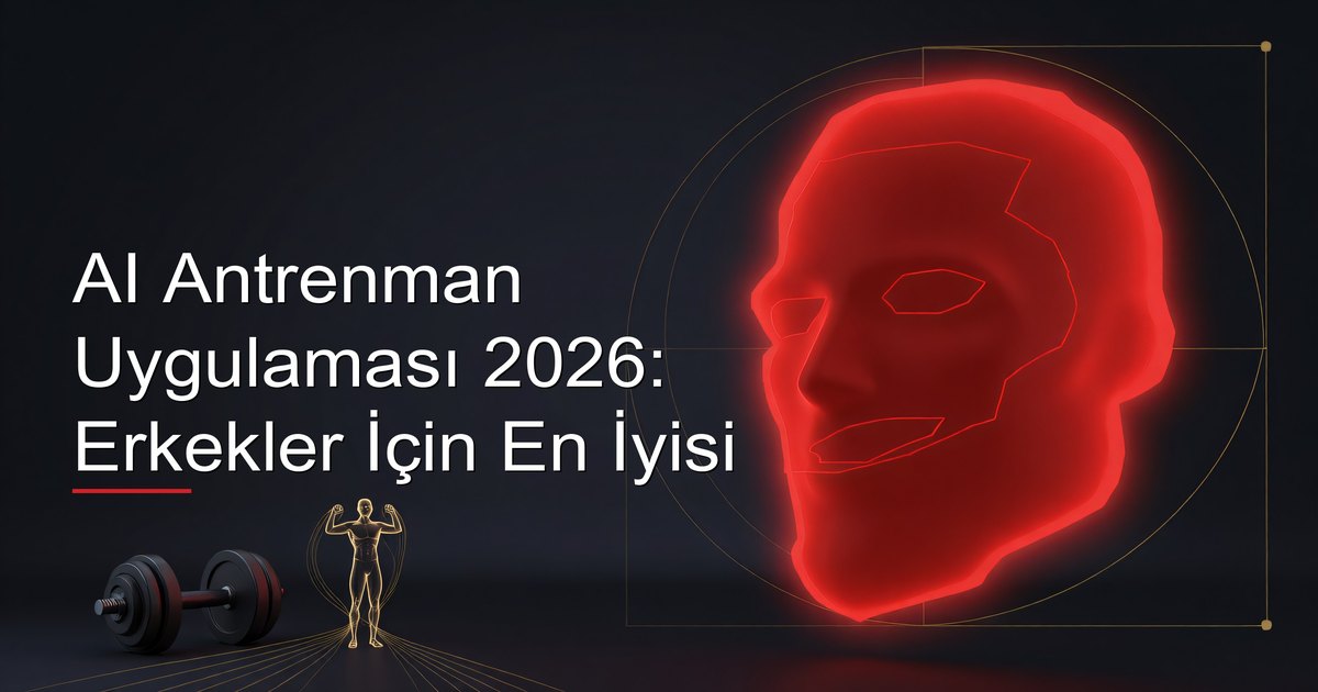 Akıllı telefonda yapay zeka antrenman uygulaması arayüzü egzersiz planı ile