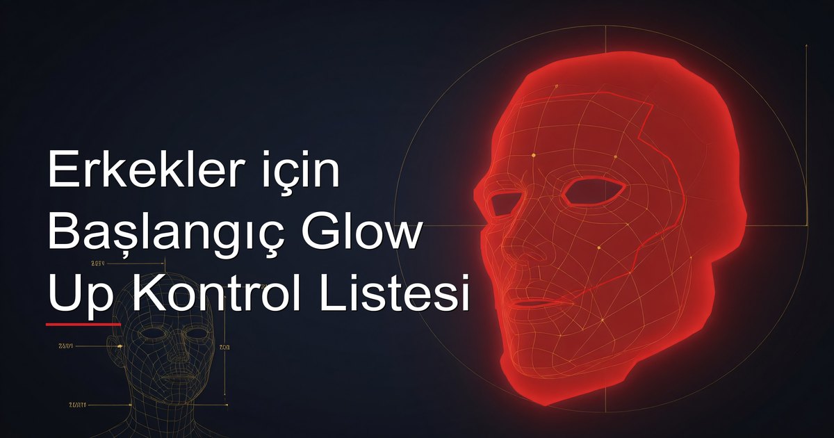 Erkekler için Başlangıç Glow Up Kontrol Listesi