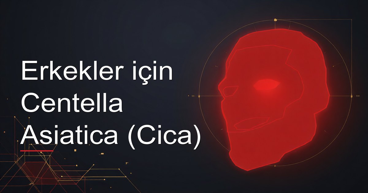 Erkekler için Centella Asiatica (Cica)