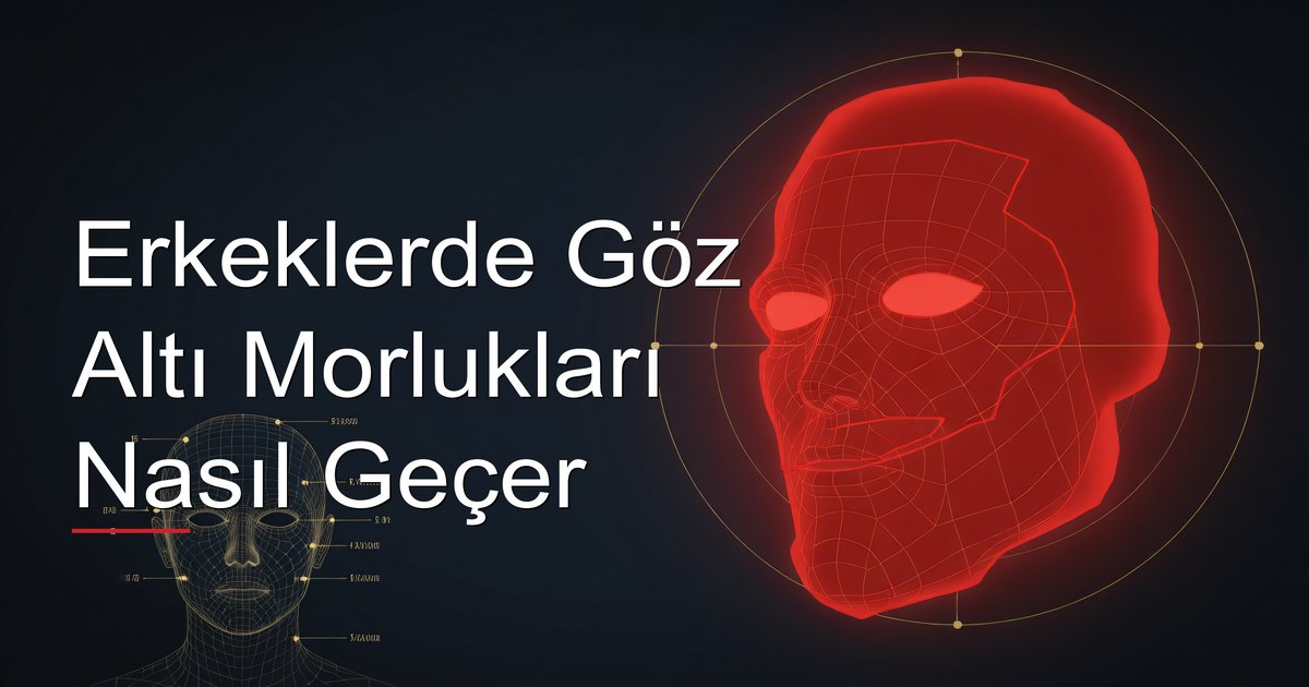 Erkeklerde Göz Altı Morlukları Nasıl Geçer