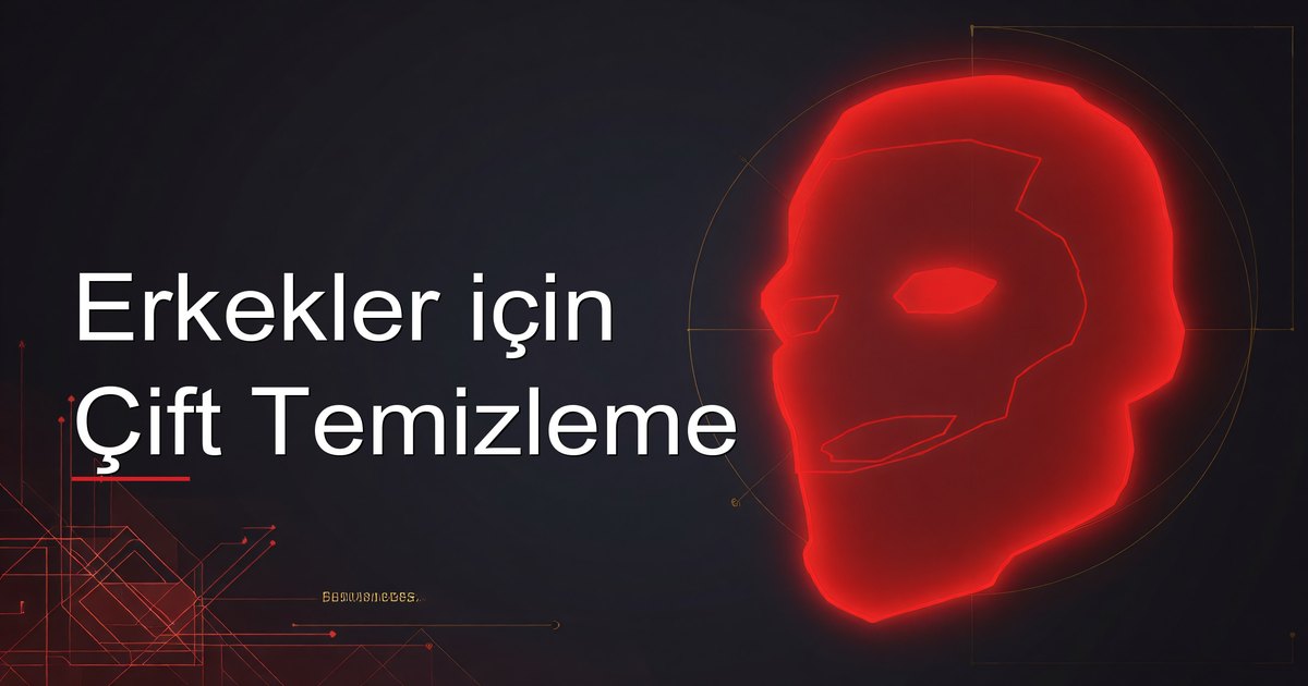 Erkekler için Çift Temizleme