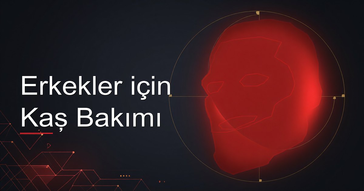 Erkekler için Kaş Bakımı