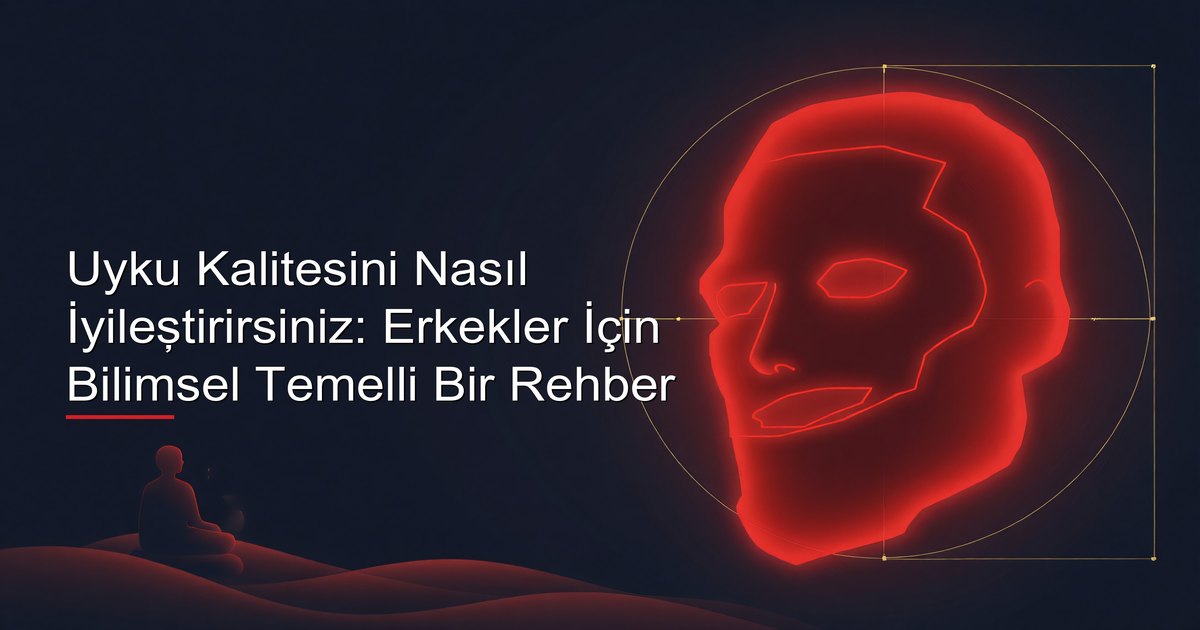 Uyku Kalitesini Nasıl İyileştirirsiniz: Erkekler İçin Bilimsel Temelli Bir Rehber