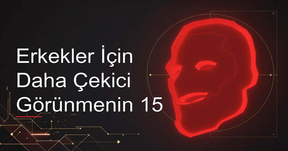 Erkekler İçin Daha Çekici Görünmenin 15