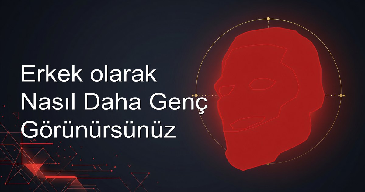 Erkek olarak Nasıl Daha Genç Görünürsünüz