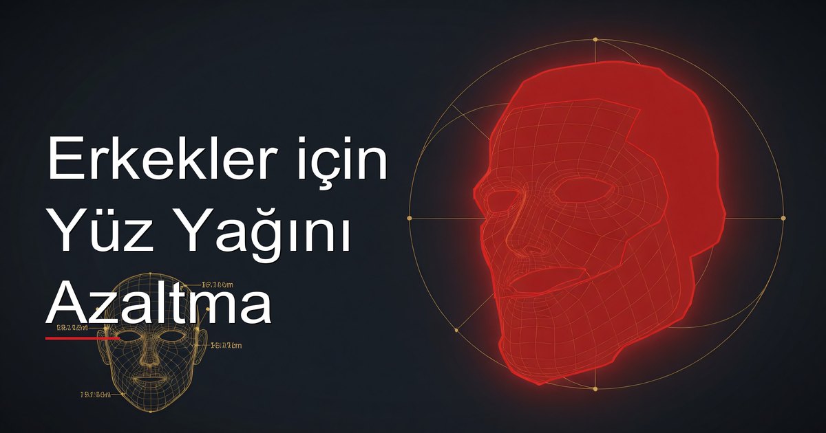 Erkekler için Yüz Yağını Azaltma